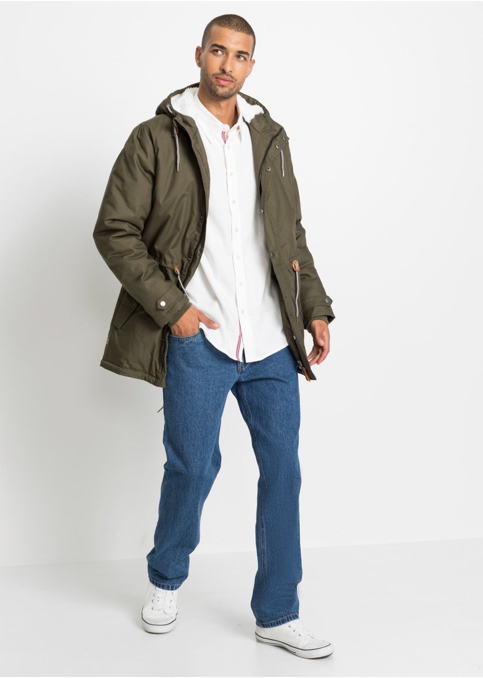 Parka avec doublure peluche