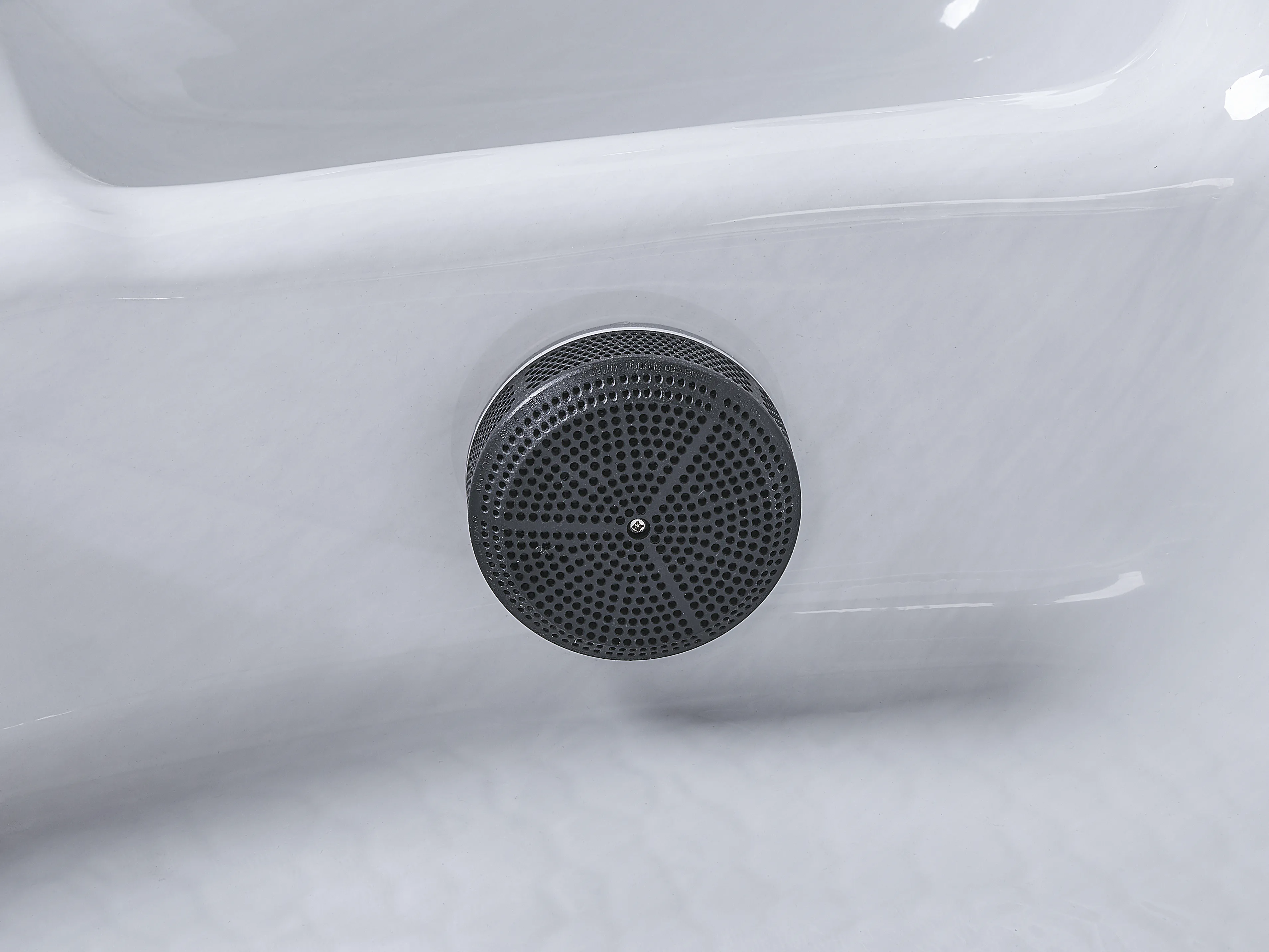 Buiten hottub met LED ARCELIA Wit