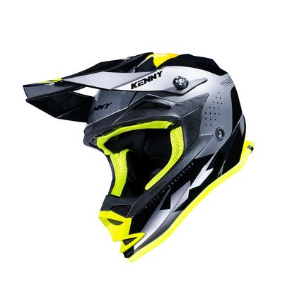 Casque cross Kenny TRACK ENFANT - Noir / Gris