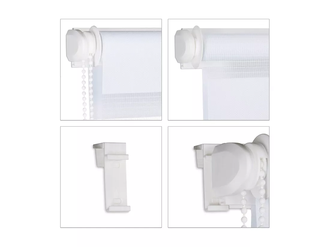 Store enrouleur tamisant double blanche 150 x 110 x 150 cm 13_0002539_5