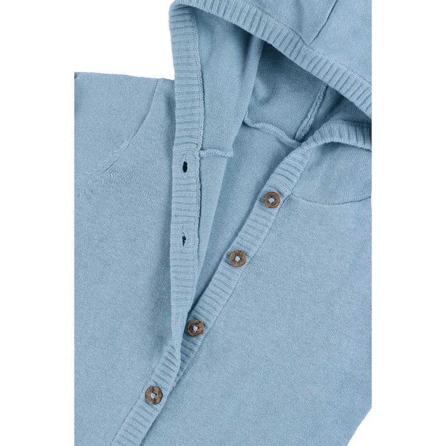 kindsgard Strickjacke mit Kapuze strikka blau