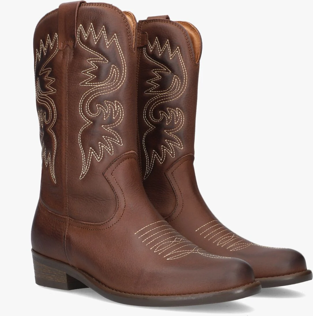 KOEL4KIDS bruine koel4kids cowboylaarzen 10m006