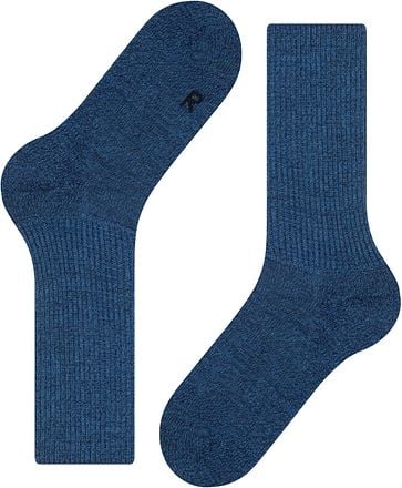 Falke Walkie Wandelsok Wol Blend Blauw 6660 16480-6660 kopen