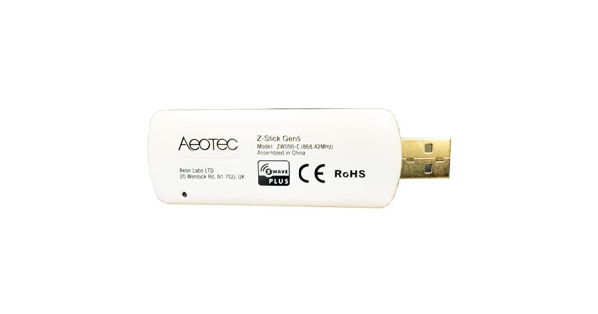 AeotecZ-stick Gen 5 centrale  (Generation 5, USB)