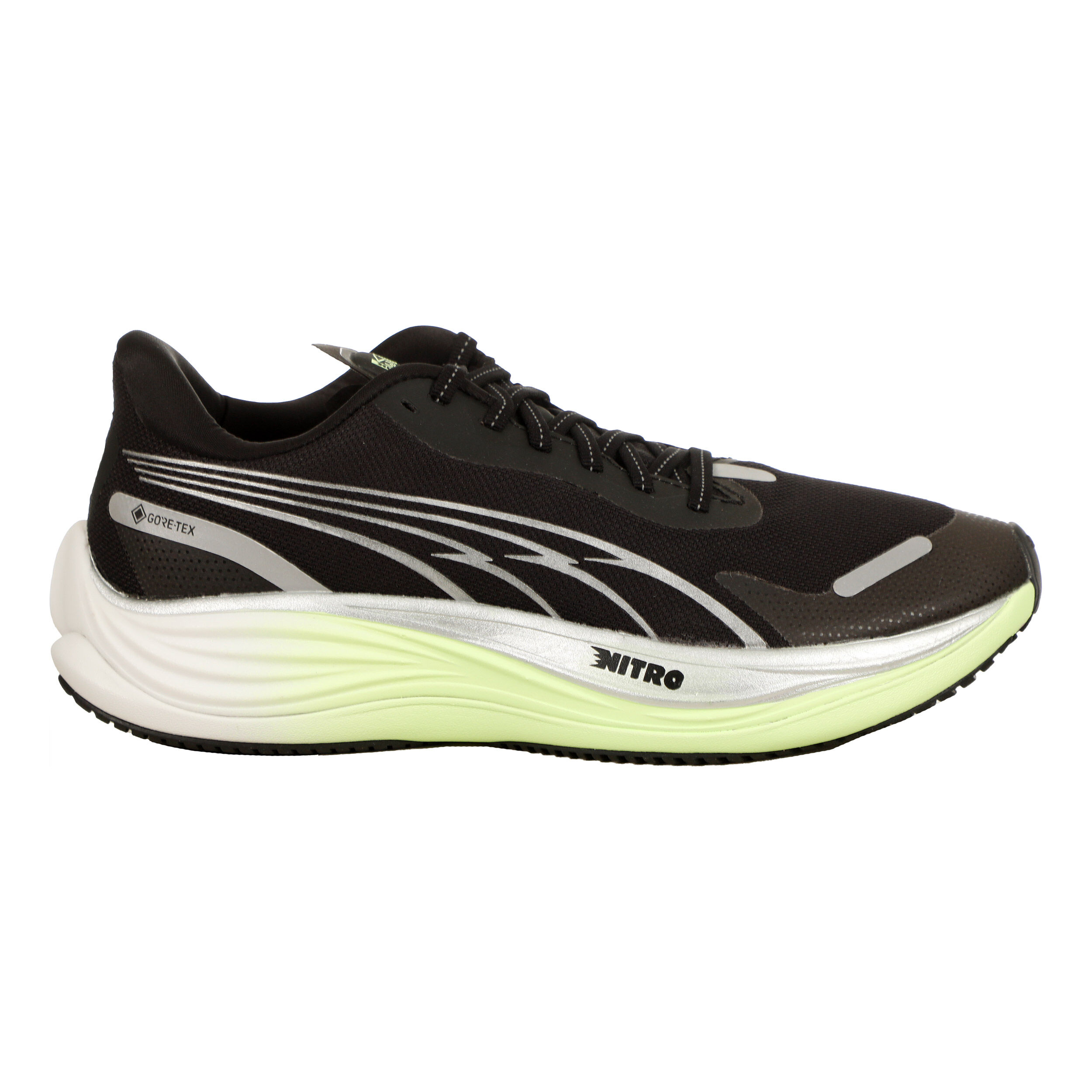Puma Velocity Nitro 3 GTX Chaussure De Running Sans Stabilisateurs Femmes - Noir , Argent