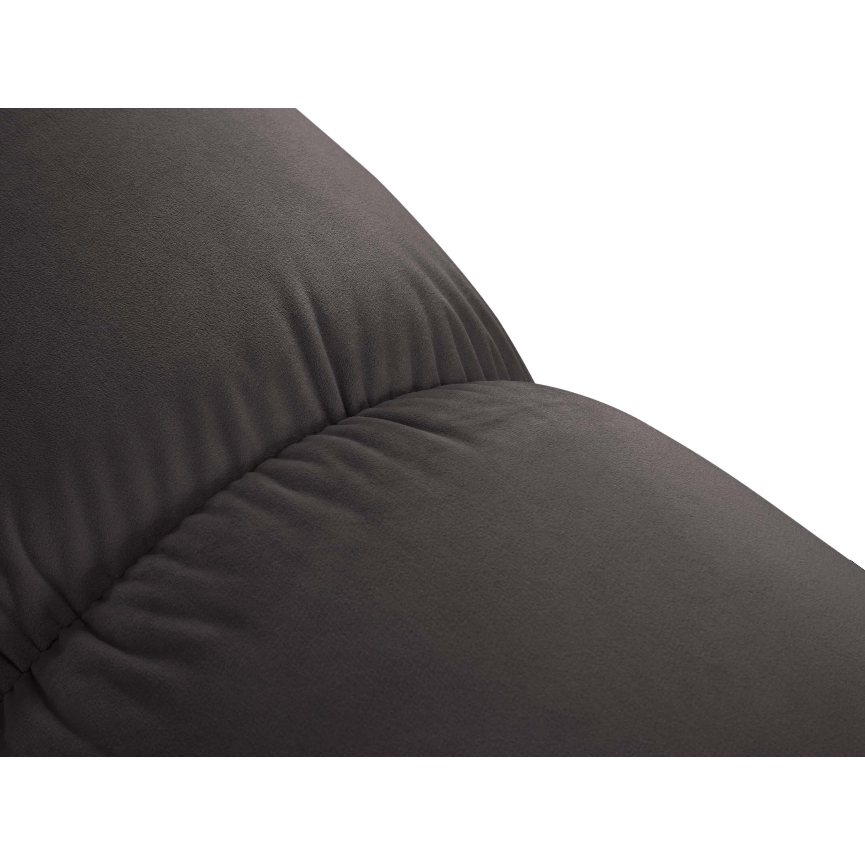 Milo Casa Tropea Modulair Bank Element - Hocker - Donkergrijs