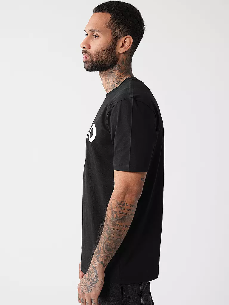 HUGO T-Shirt DULIVIO schwarz