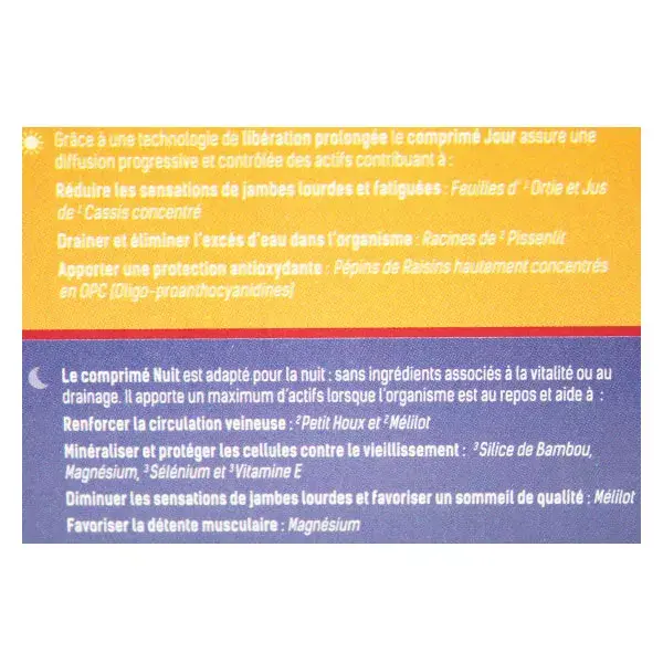 Santé Verte Circulymphe Dia Noite 56 comprimidos