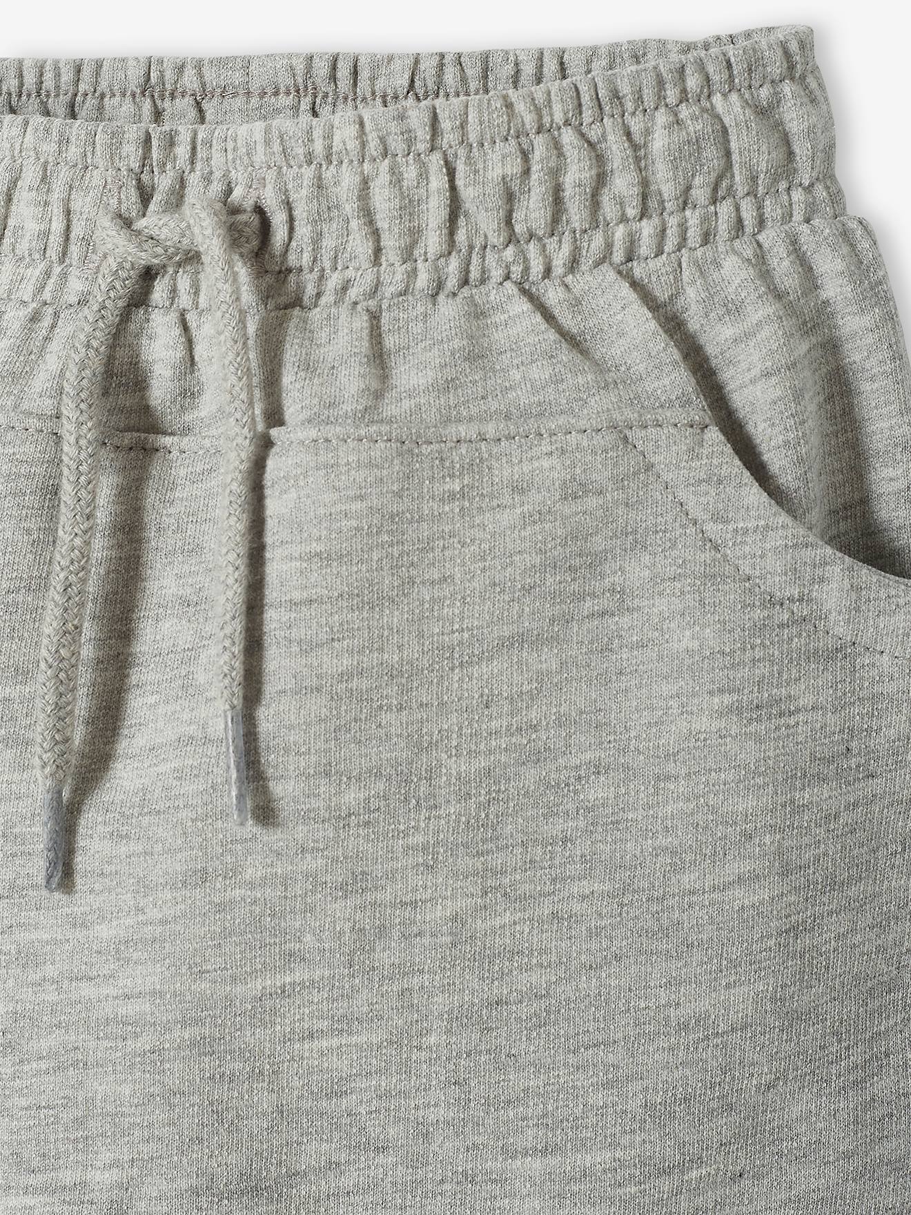 Calça de lã lisa bege claro para bebê menino