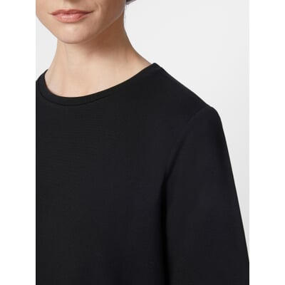 Damen-Jerseykleid, Schwarz