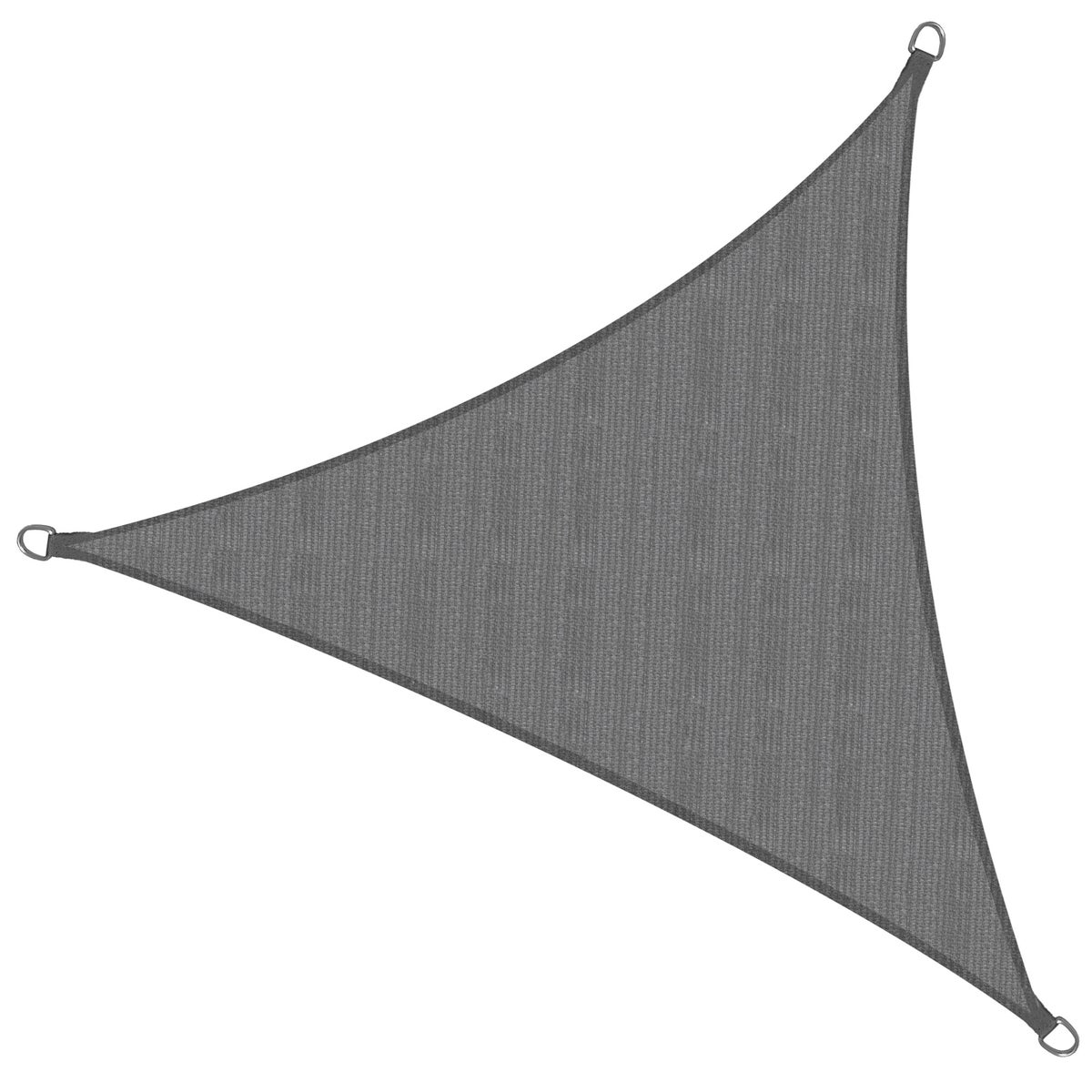 SolVision HS9 Zonnescherm 700x700x700cm Driehoekig Antraciet HDPE