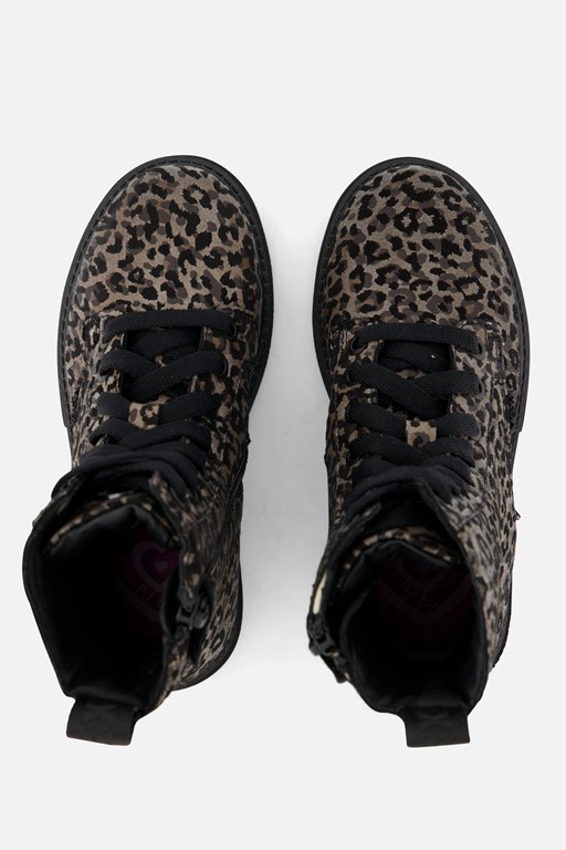 Mexx Billy Bo Veterboots grijs Leer