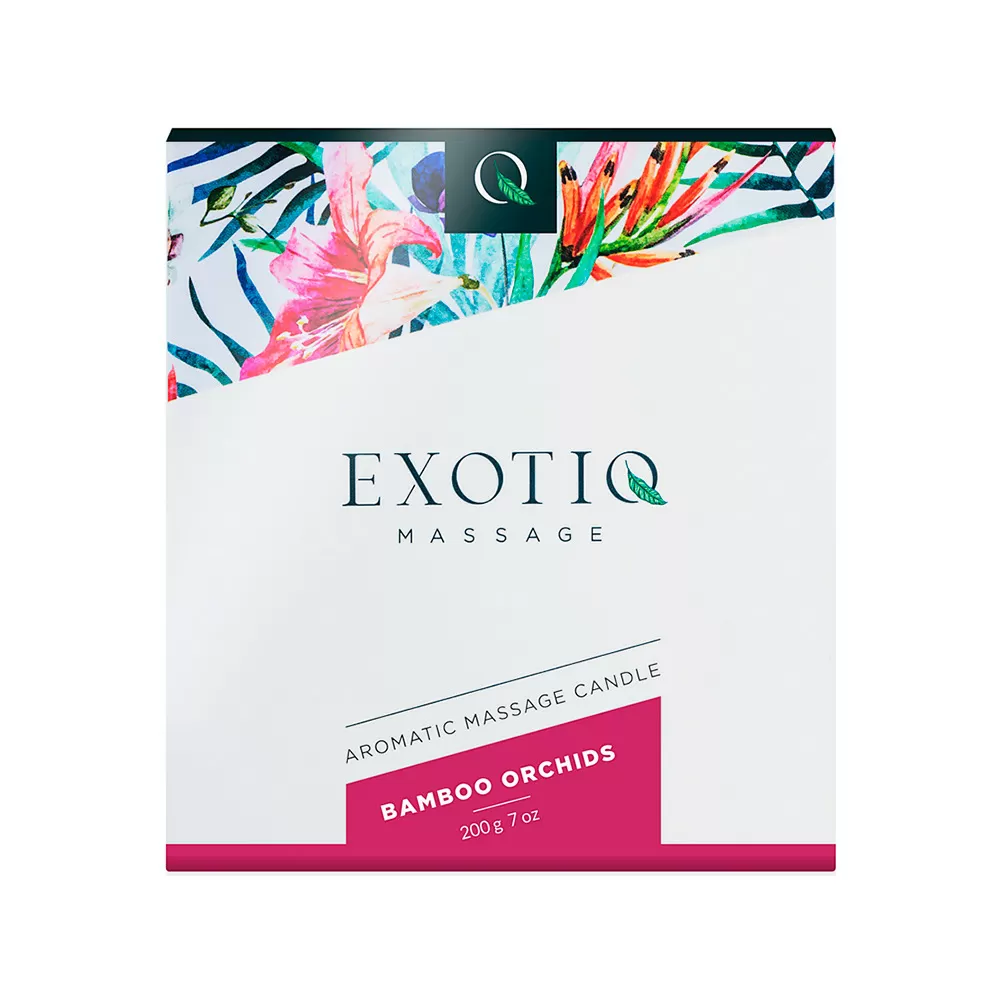Exotiq Massage Candle Bamboo Orchids - 200 g.