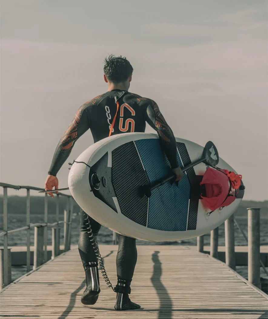 Pakketilbud: 4x Watery Global oppustelig SUP PaddleBoard 10'6