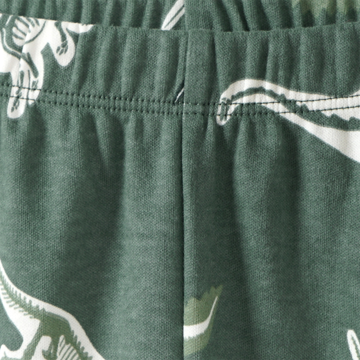 Yigga Jungen Schlafanzug mit leuchtendem Print dunkelgrün
