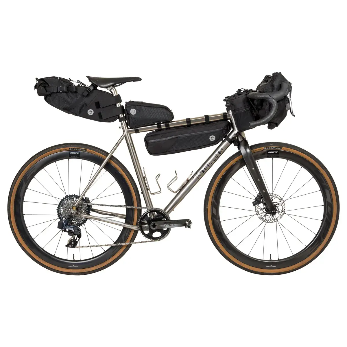 AGU Venture 3L Frametas Zwart/Zilver