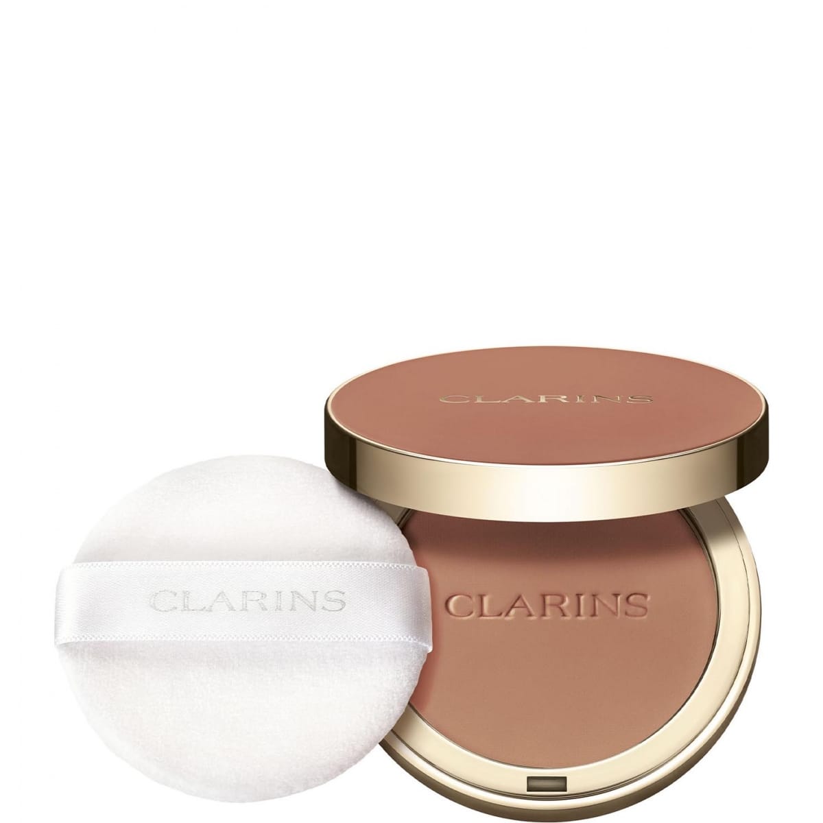 CLARINS Ever Matte Compact Powder Poudre Compacte Matifiante Infusée Au Lait De Pêcher