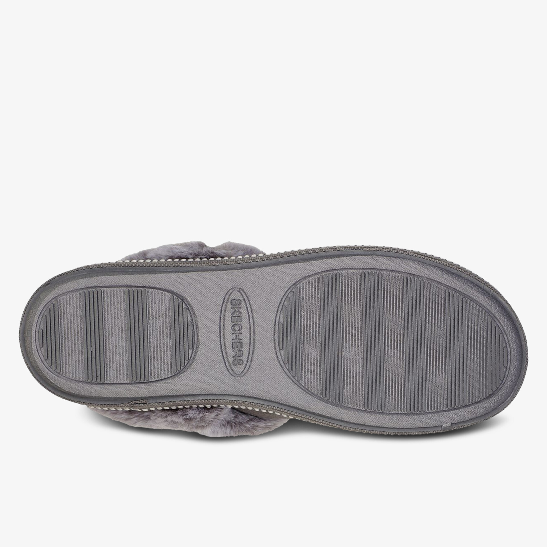 SKECHERS COZY CAMPFIRE FRESH TOAST Damen Hausschuhe grau