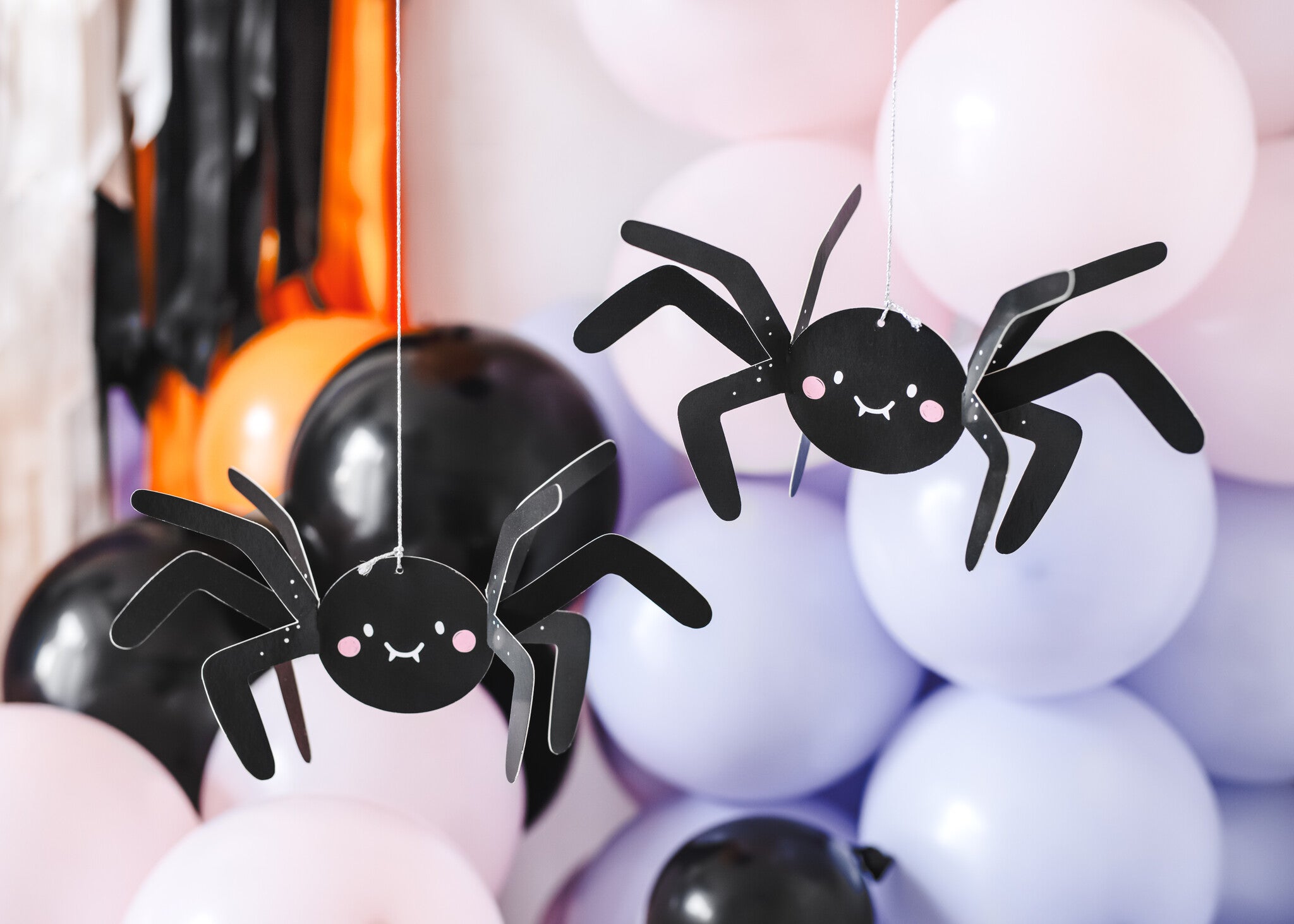Halloween Decoratie Spinnen 5st