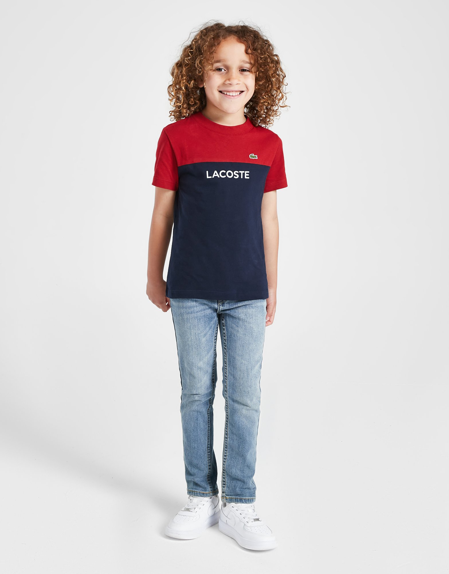 Lacoste T-shirt Colour Block Enfant