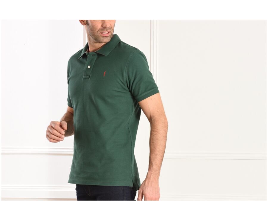 Polo Vert Foncé homme - ANDY II
