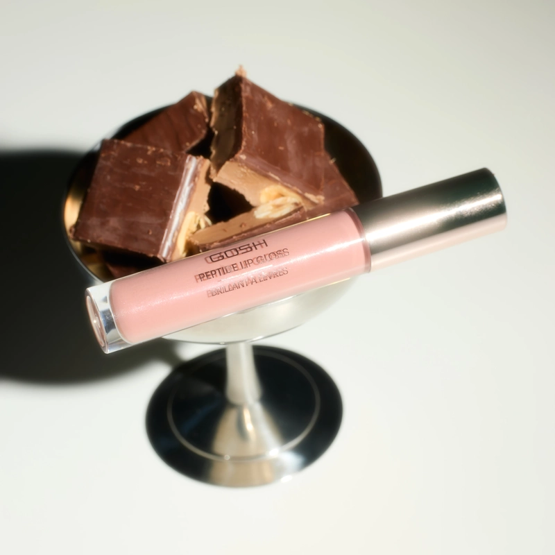 GOSH Peptide Lip Gloss 7 ml - 008 Nougat
