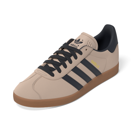 Adidas Gazelle Sneakers, Wonder Taupe/Night Indigo/Gum, 39 1/3