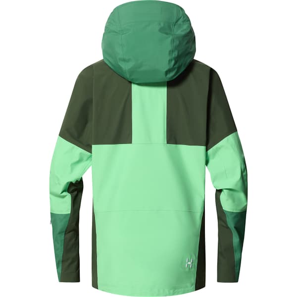 Veste alpinisme HAGLÖFS SPITZ GTX PRO JACKET W MINT STONE/SEAWEED GREEN