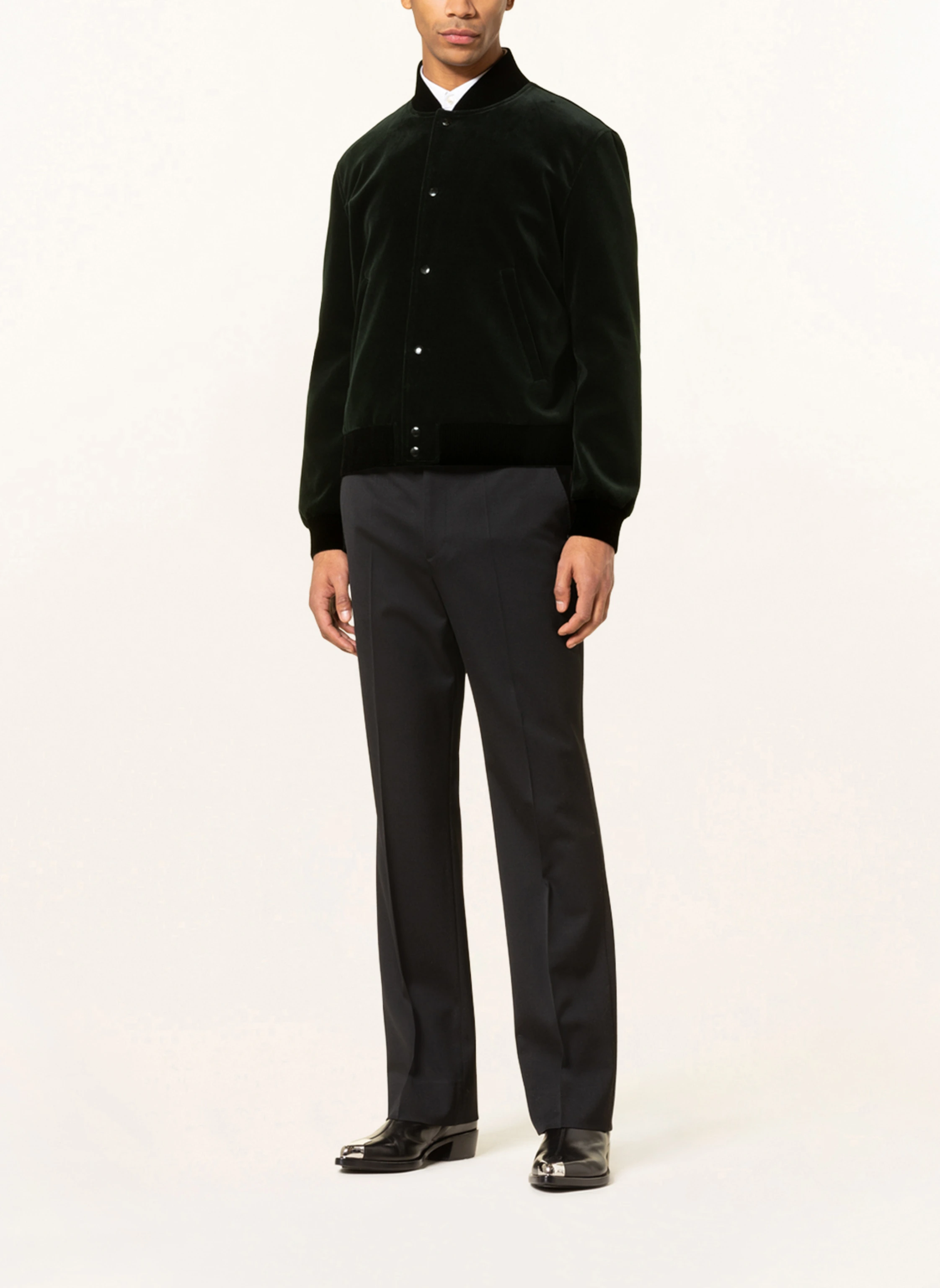 SAINT LAURENT Samtblouson