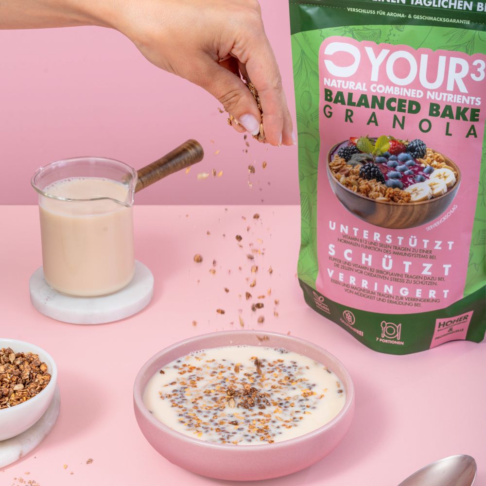 Nutriomix – Your³ Balanced Bake Granola - Nährstoffoptimiertes Müsli