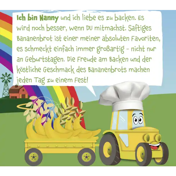 Bio Hafer & Dinkel Bananenbrot