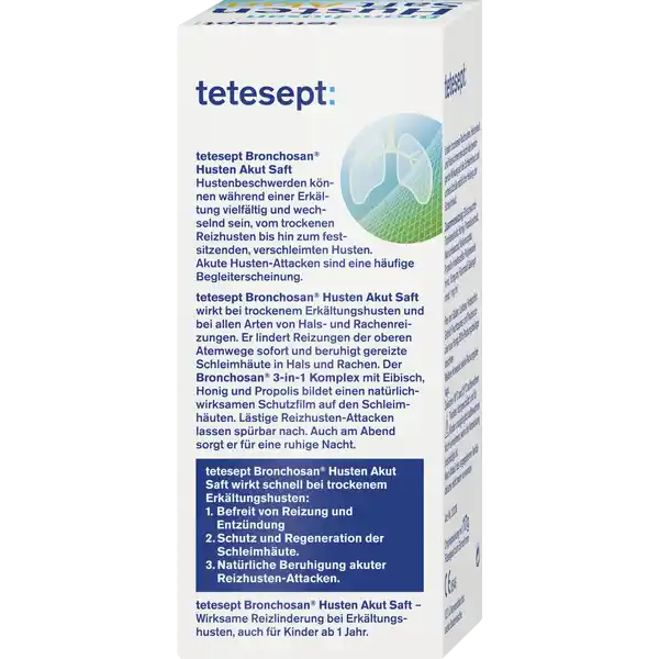 Bronchosan Husten Saft Akut