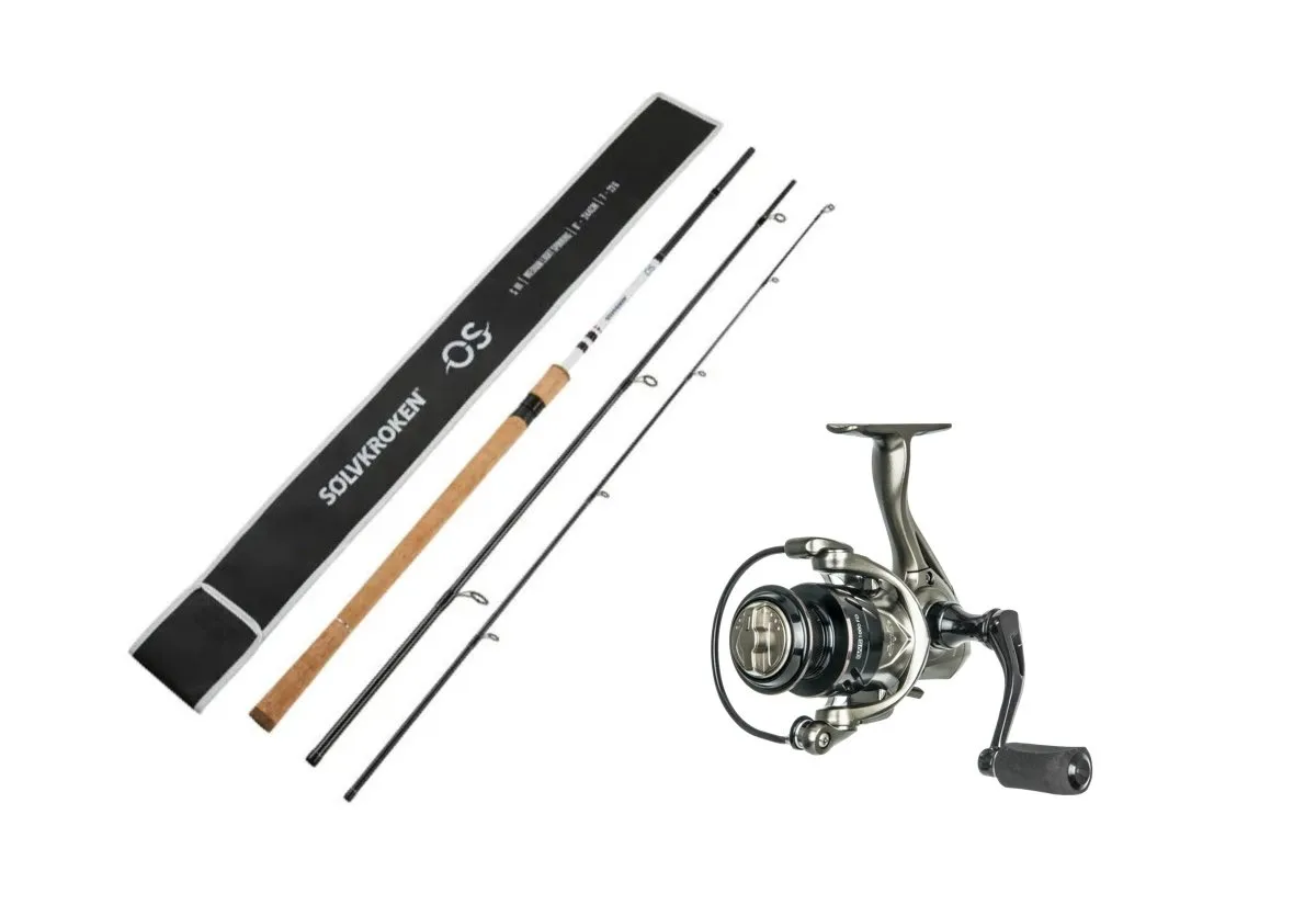 Sølvkroken SIII Os 305cm 15-40g/Lawson Baitwinder Bw5 4000