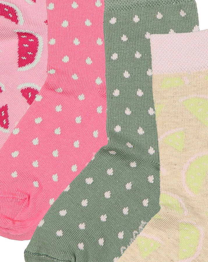 Socken MELONE 4er-Pack in bunt