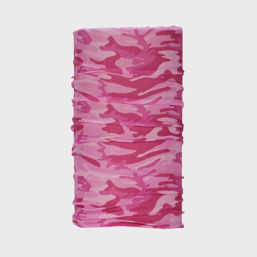 Protetor de pescoço Tubularwind Junior Camuflado Rosa