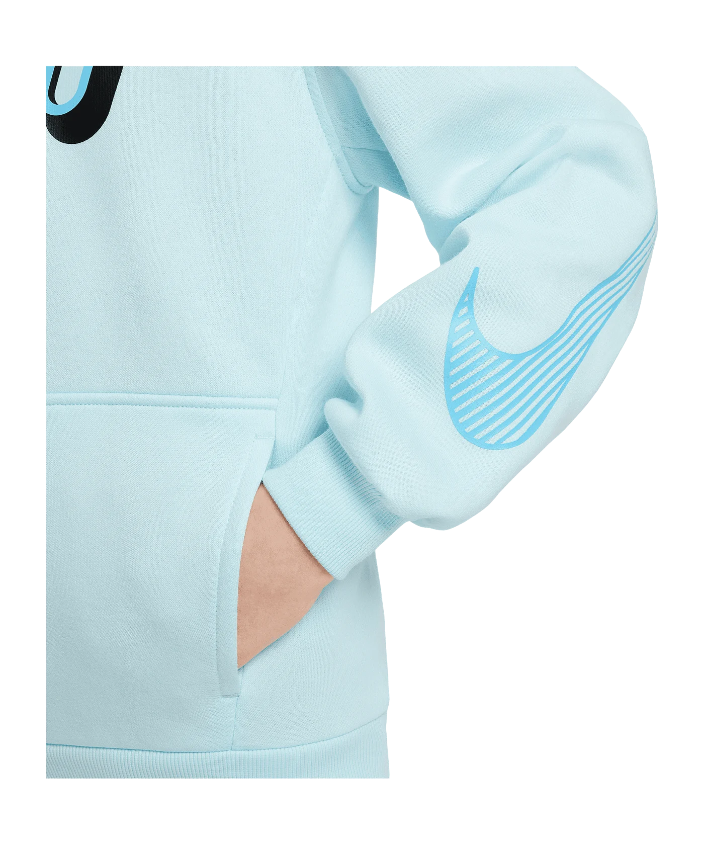 Nike Kylian Mbappe Club Hoody Kids Blau F474