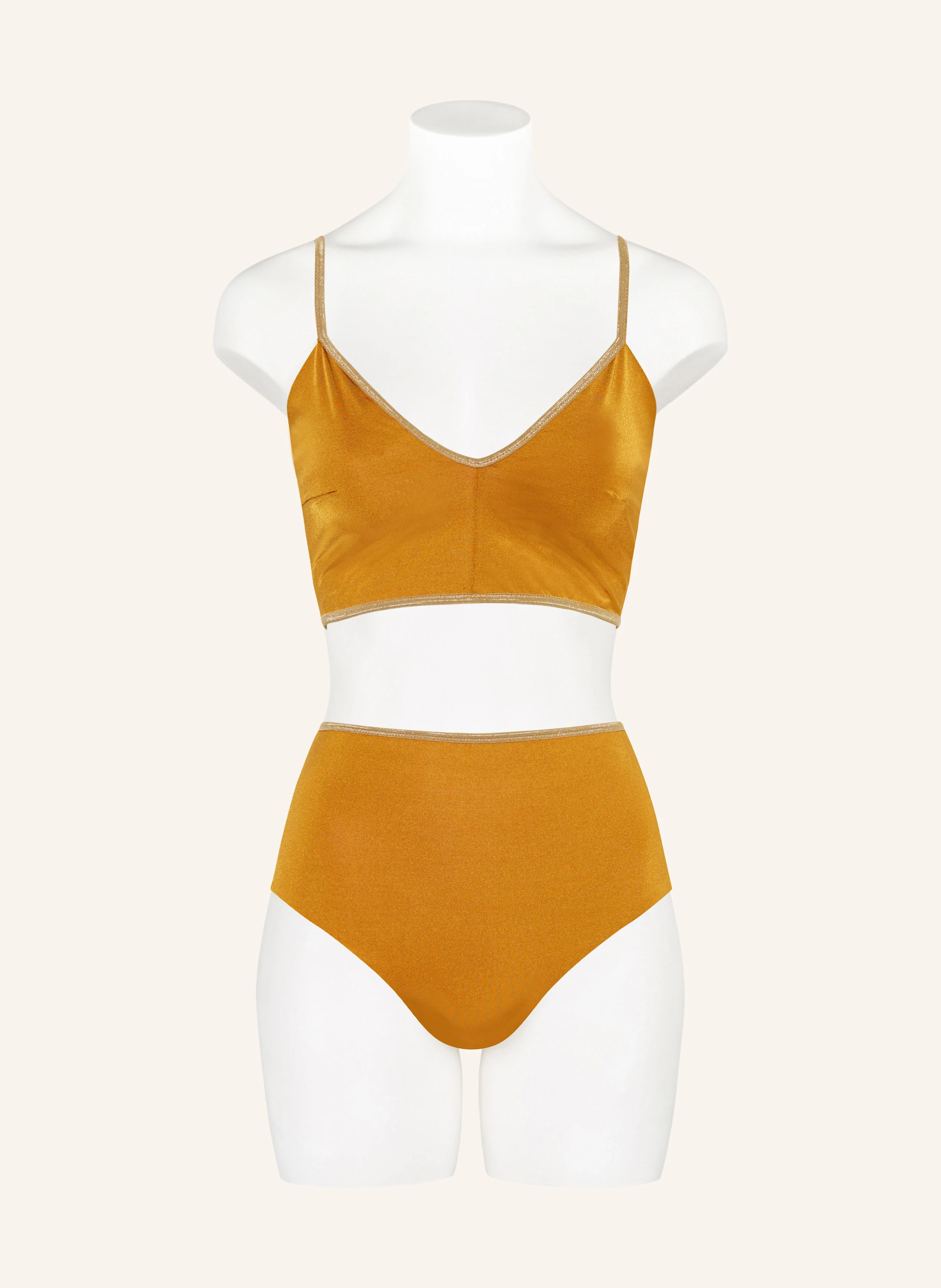 MYMARINI High-Waist-Bikini-Hose SHINE zum Wenden mit UV-Schutz 50+