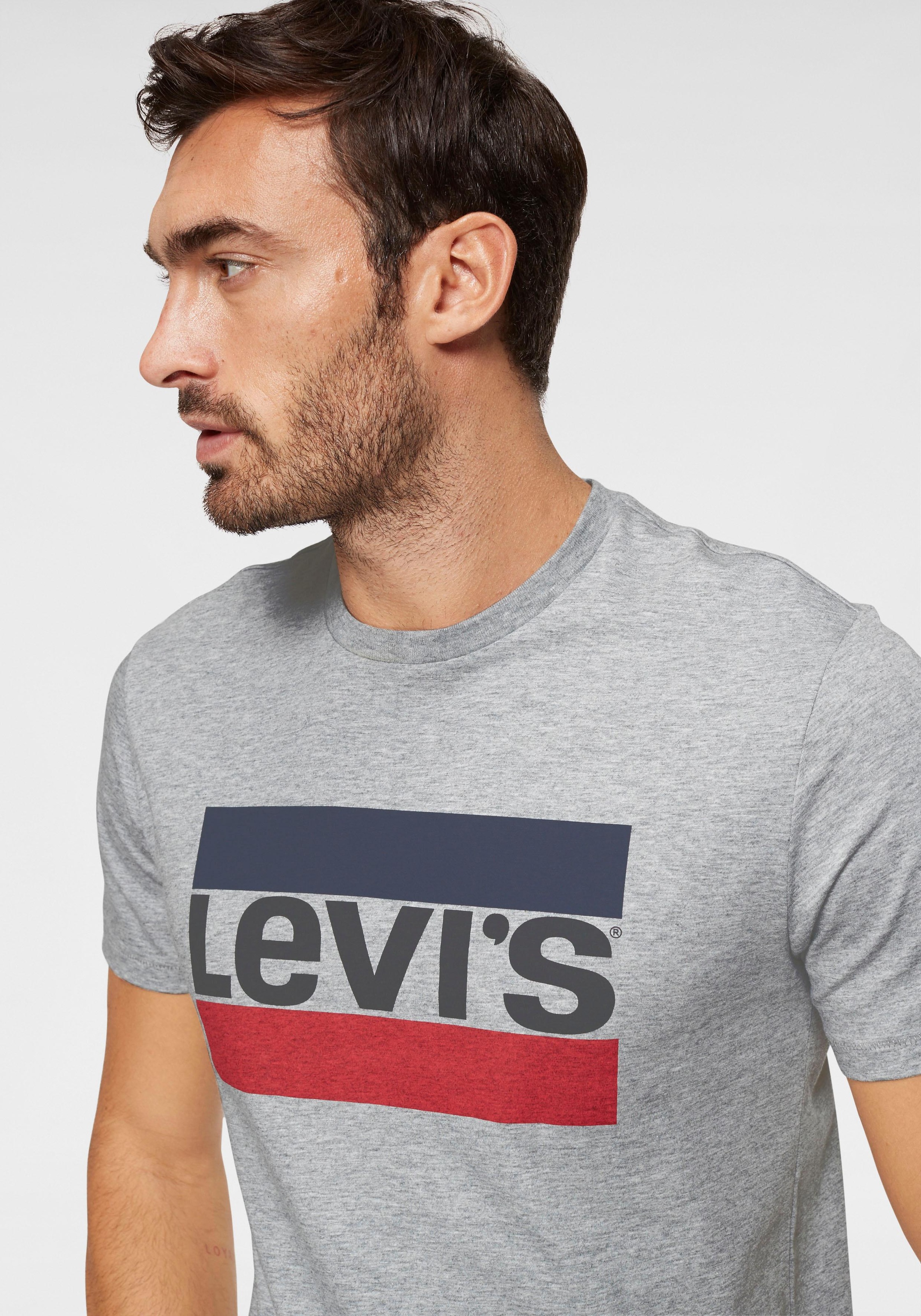 Levi's® T-Shirt mit grossem Logoprint