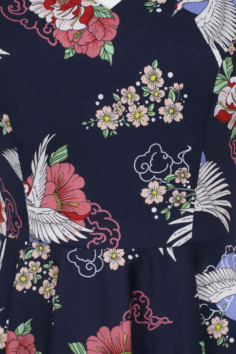 Misa Midi Dress | Hell Bunny Robe mi-longue