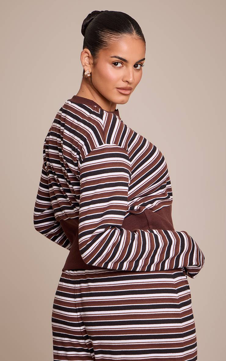 Chocolat Ensemble Haut Ultra Doux Plus Basic Co-ord