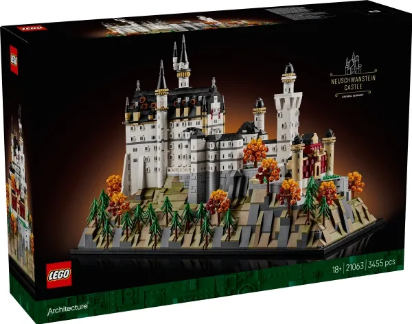 LEGO Architecture 21063 Neuschwanstein Slot