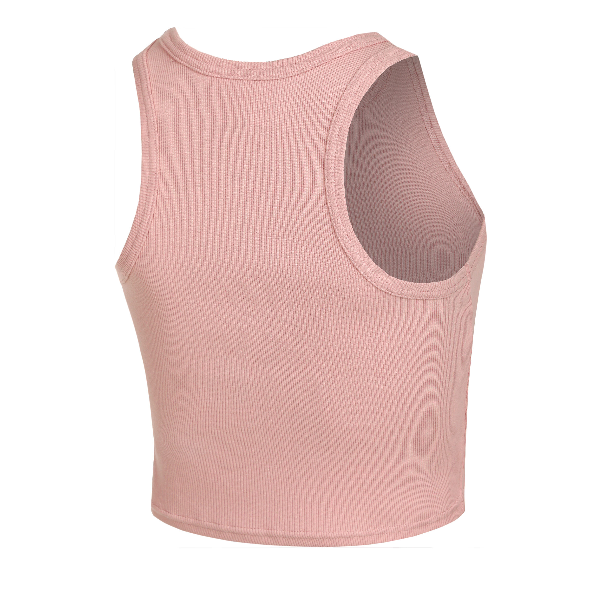 Quiet Please Crossroad Ribbed Débardeur Tank Top Femmes - Vieux Rose, Rouge