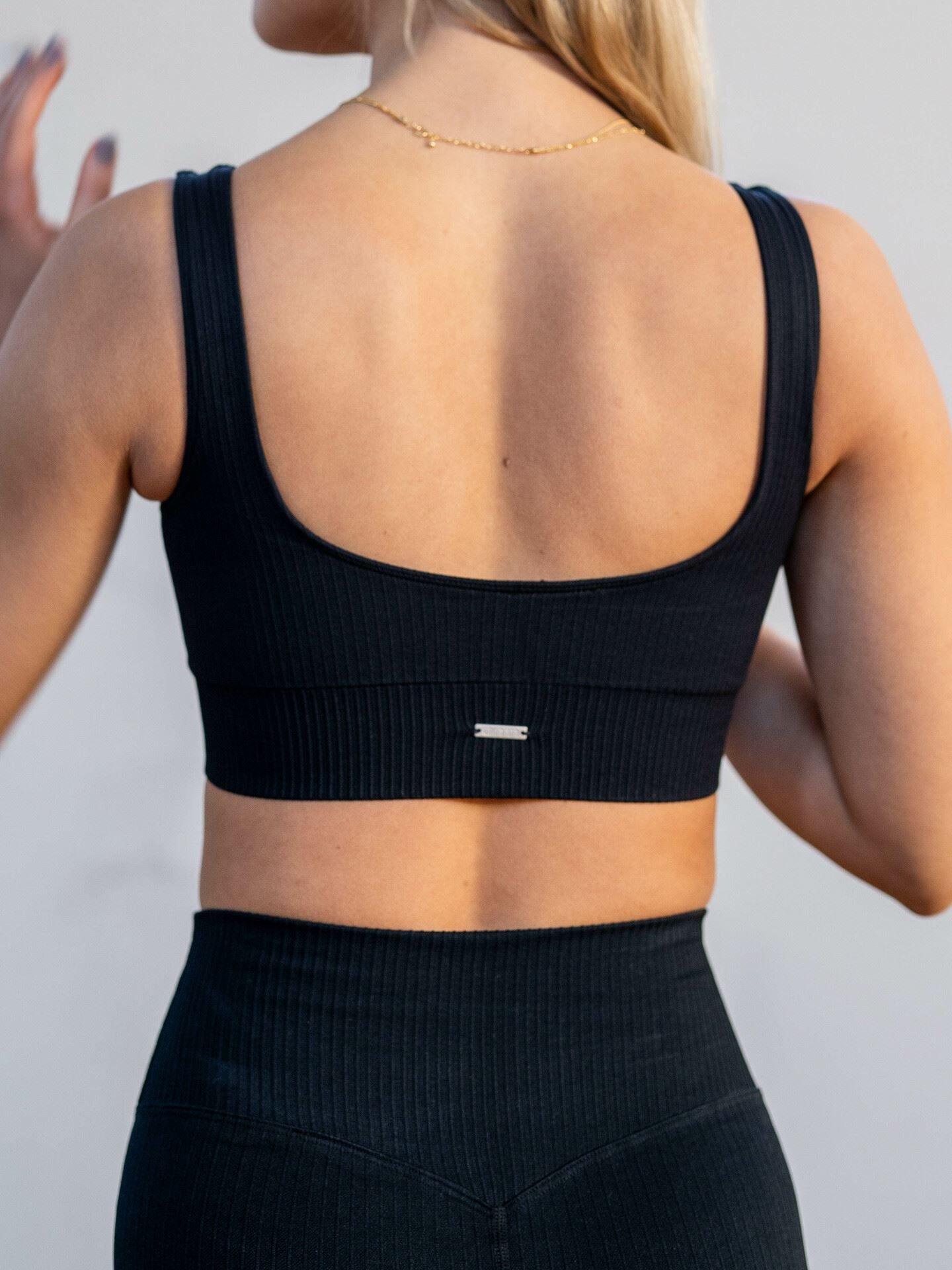 Ribbed Seamless Bra