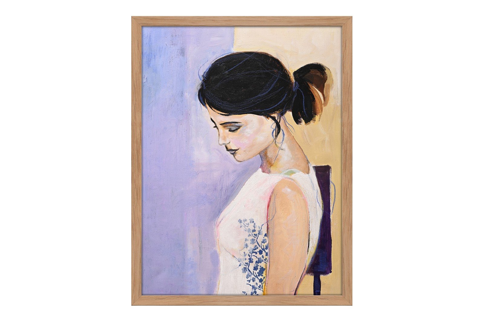 Still Quiet 30x40 cm Oak Frame