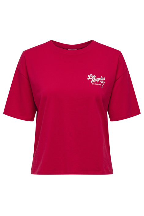 Jacqueline de Yong rode dames t-shirt