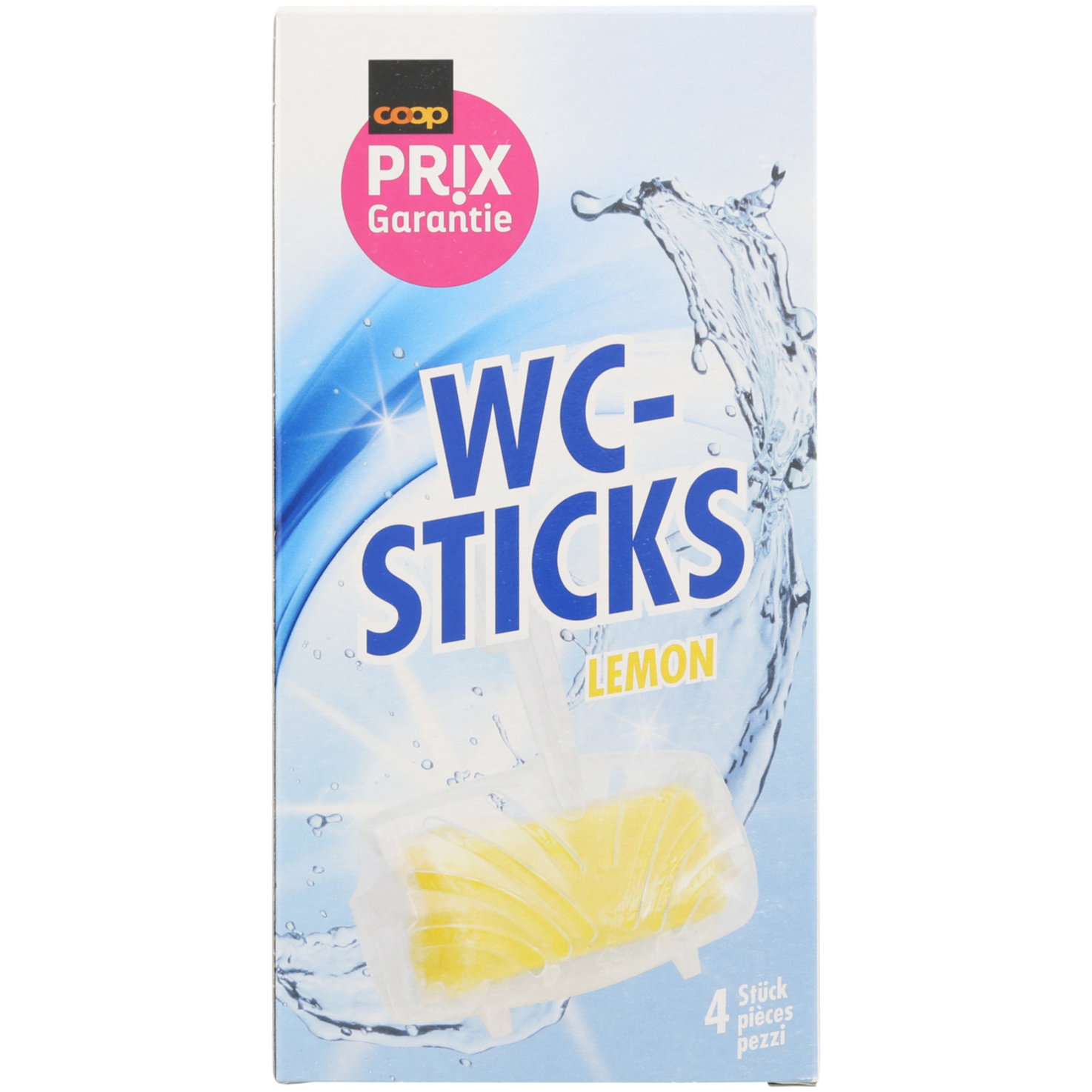 Prix Garantie WC-Stick Lemon 4 Stück