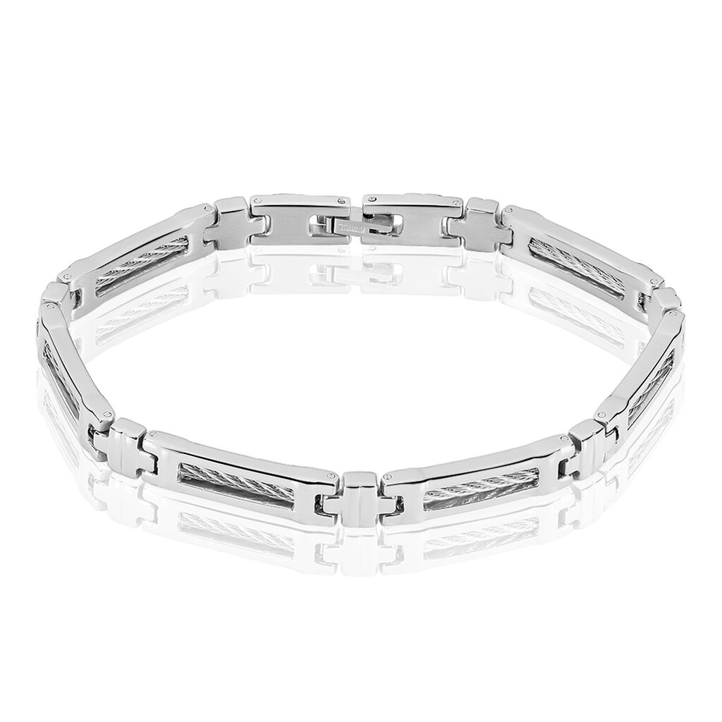 Bracelet Julien Acier Blanc