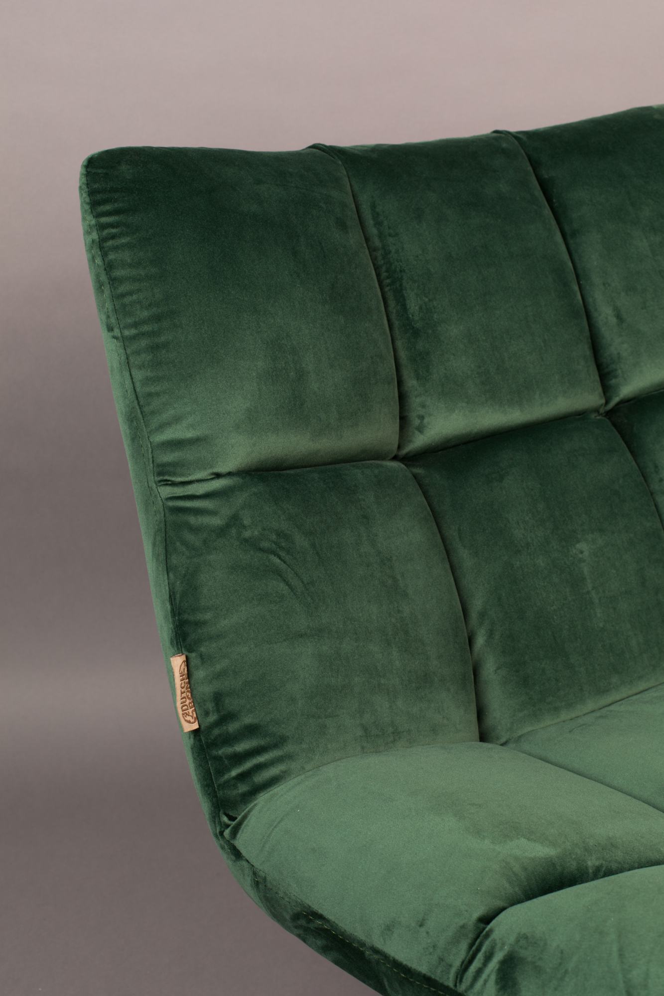 Fauteuil Bar Velvet groen