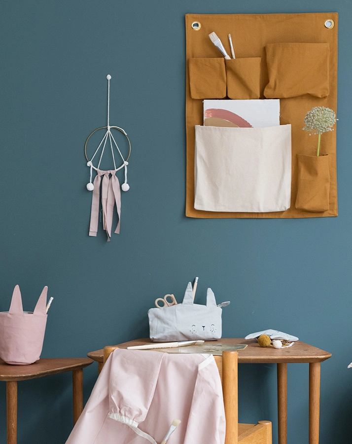Bastel-Set FRANSEN WANDBEHANG in bunt