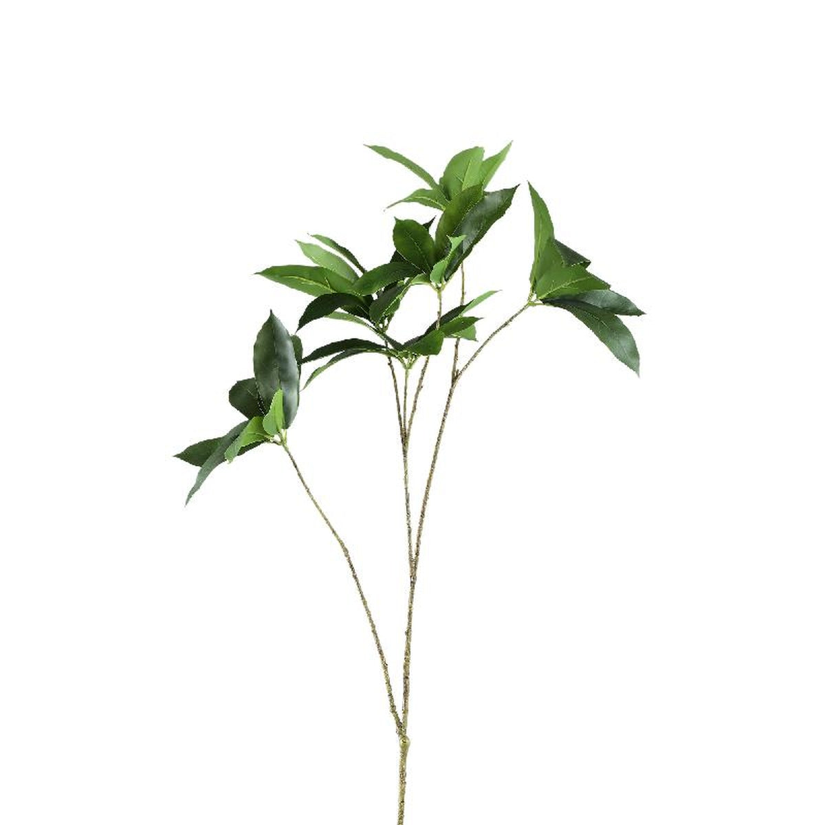 Ptmd branche artificielles bladeren - 90x54x120 cm - plastique - l'or
